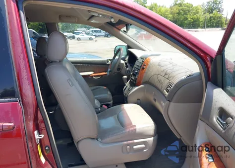 2006 Toyota Sienna Xle z USA, uszkodzony, nr VIN 5TDZA22C26S581238